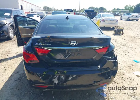 2012 Hyundai Sonata Gls из США, поврежденный, VIN 5NPEB4AC7CH478715